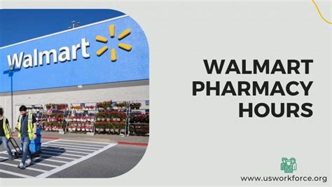 walmart pharmacy hours